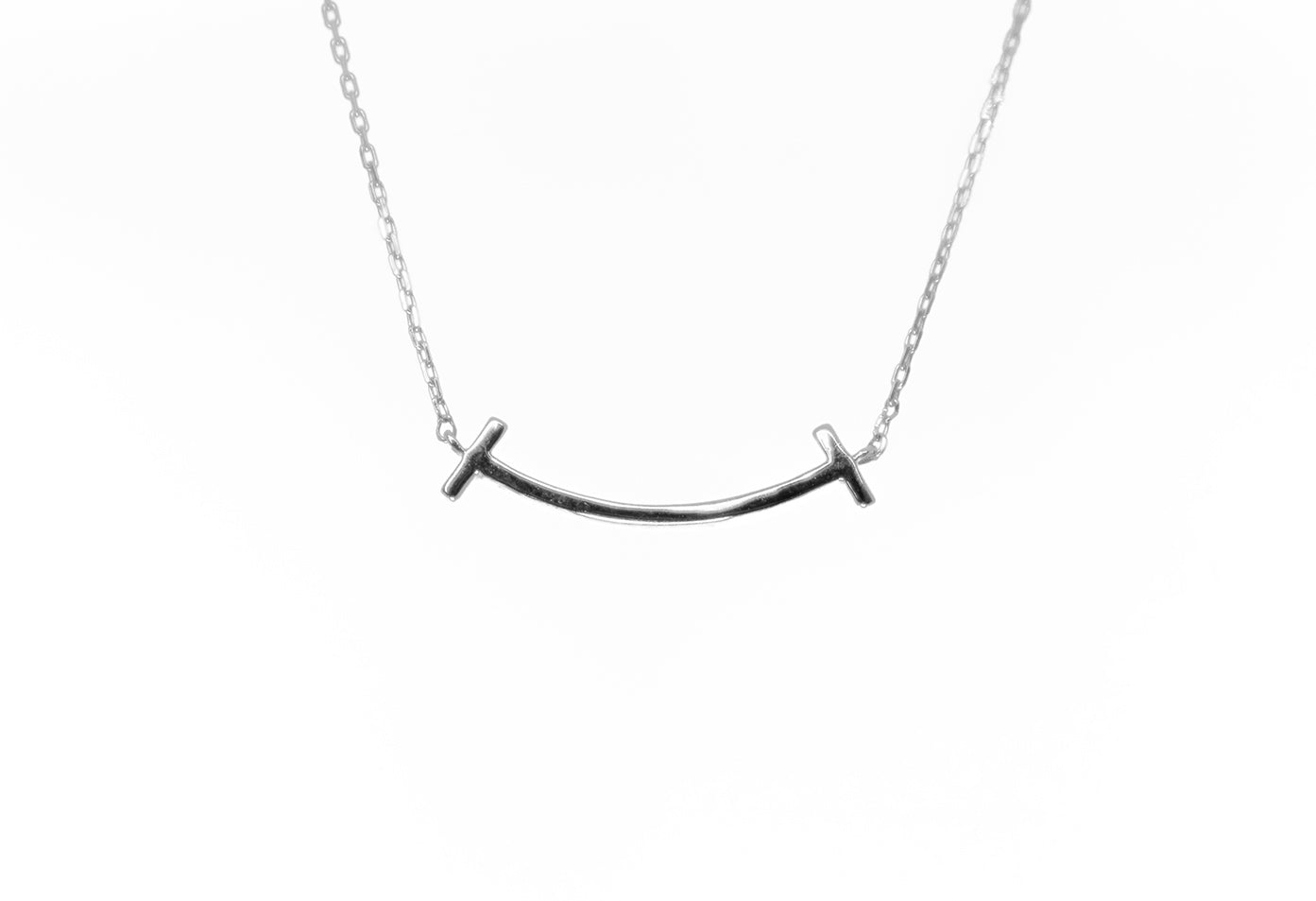 T字地金ネックレス(ショート)