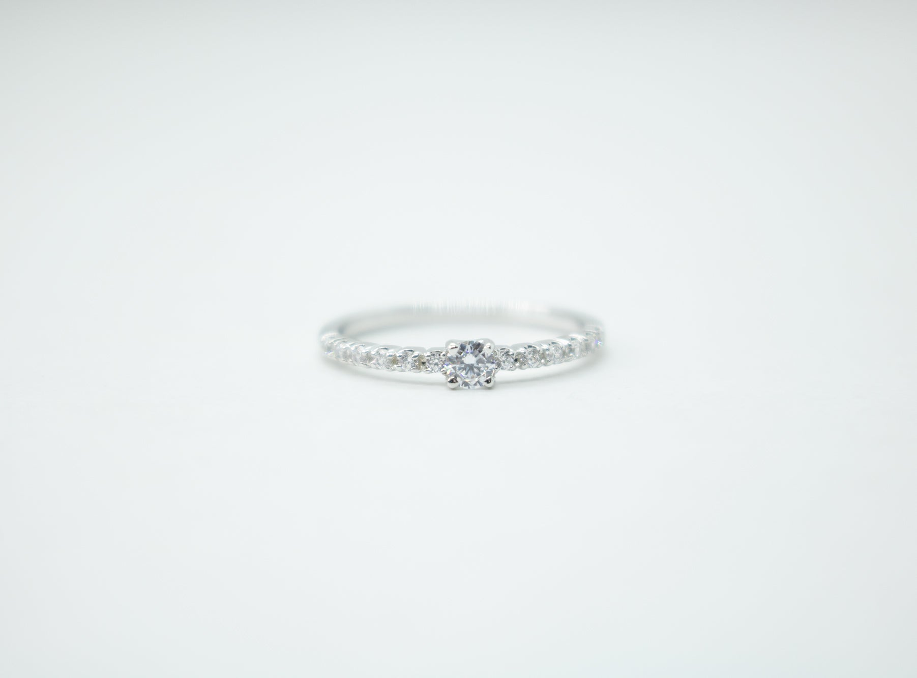 一粒エタニティリング