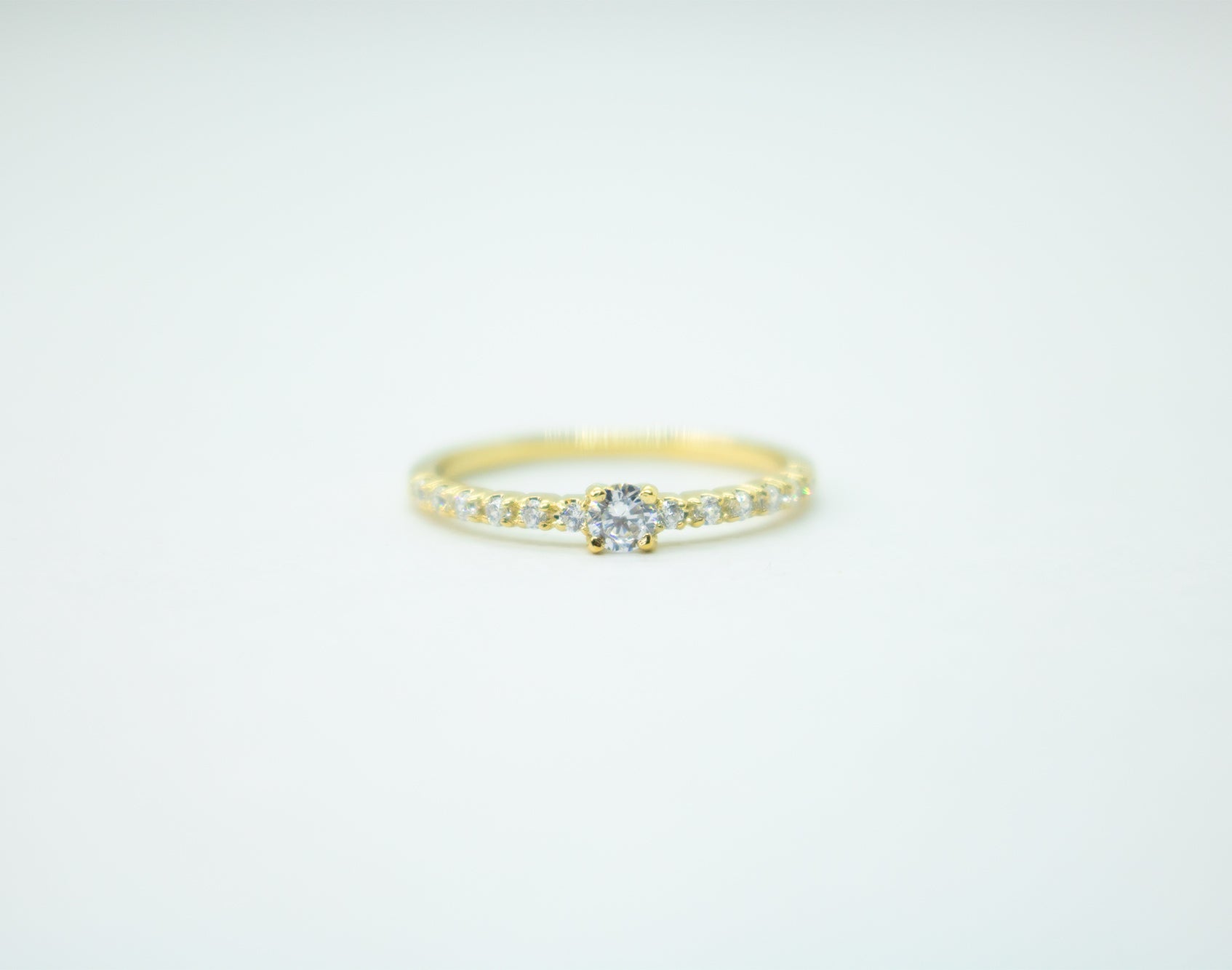 一粒エタニティリング