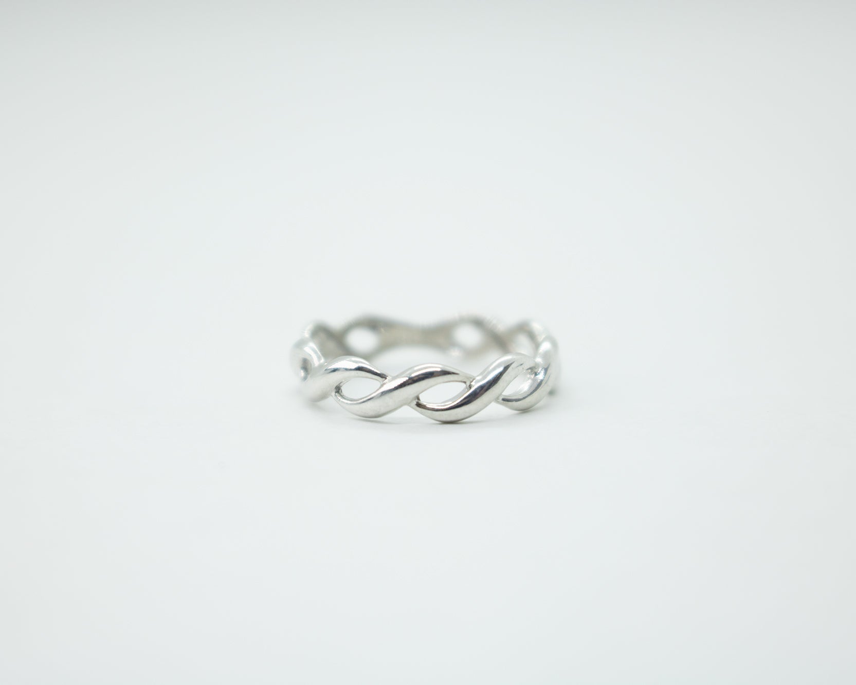 交差ピンキーリング