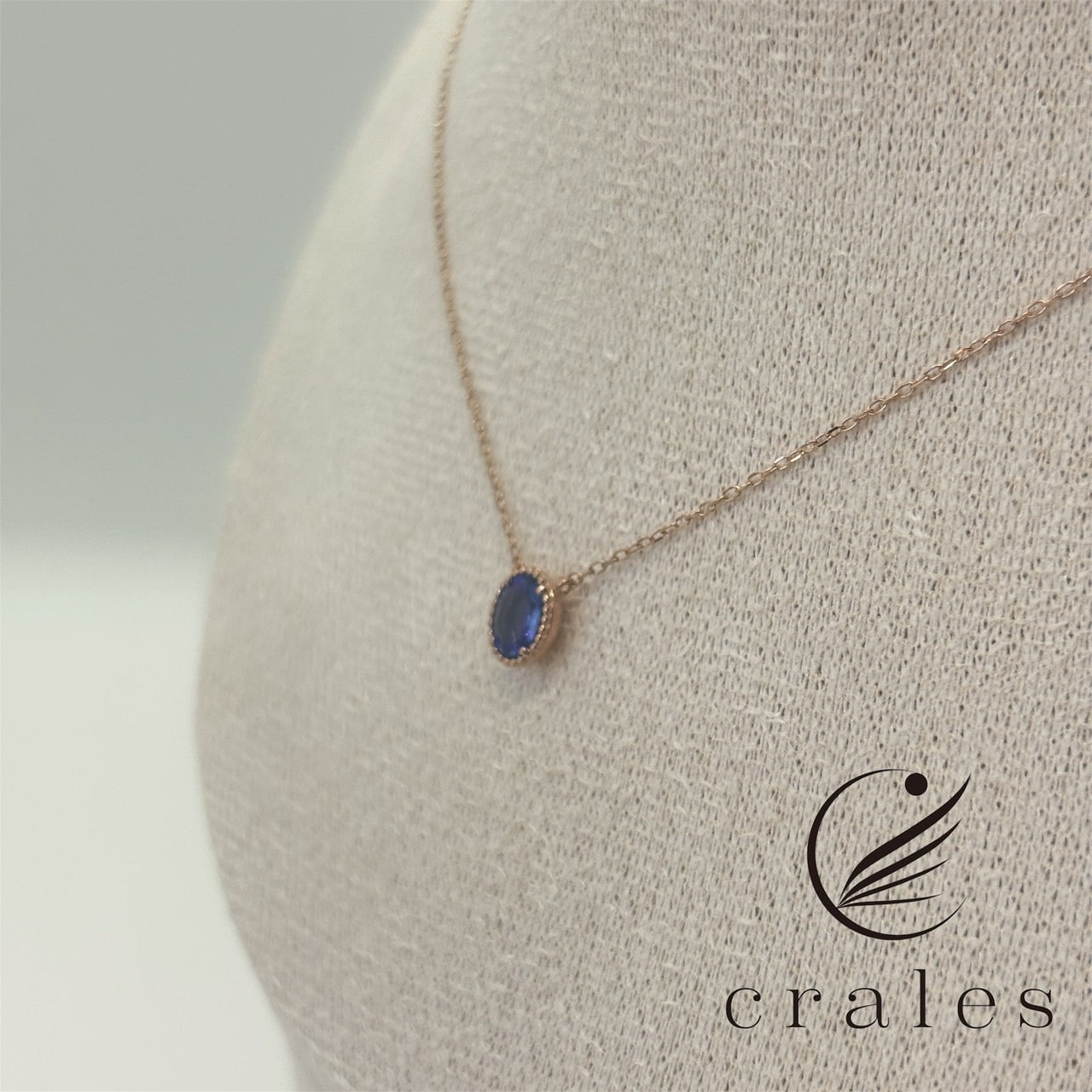 タンザナイト ペンダントネックレス K10PG(10金ピンクゴールド)