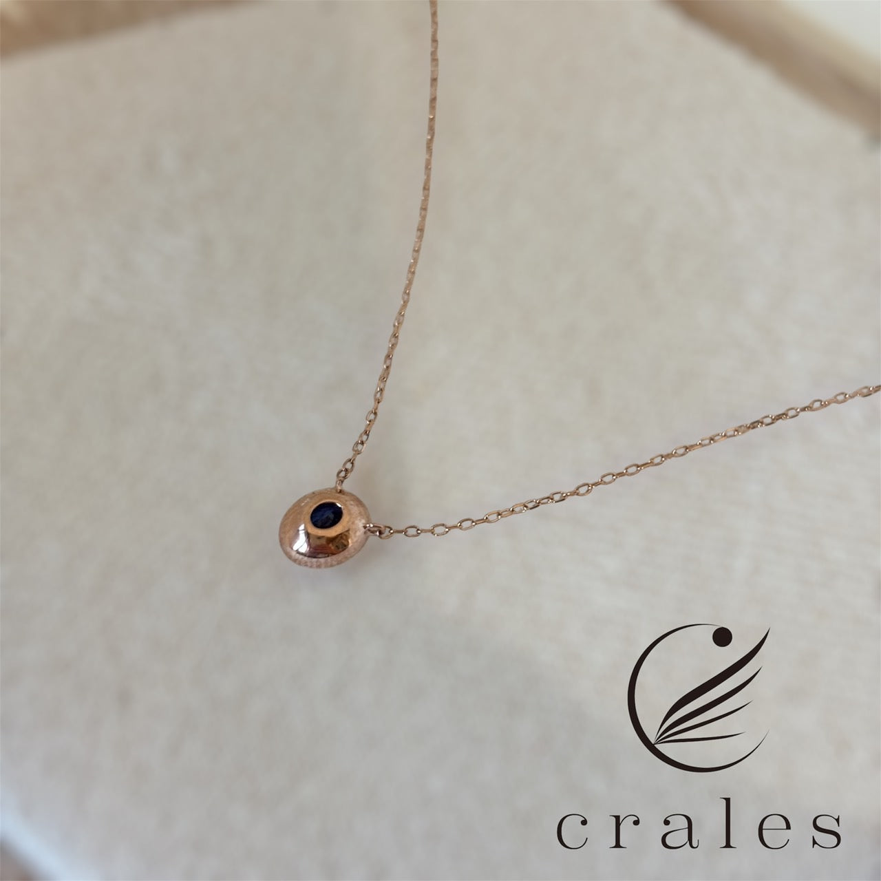 タンザナイト ペンダントネックレス K10PG(10金ピンクゴールド)