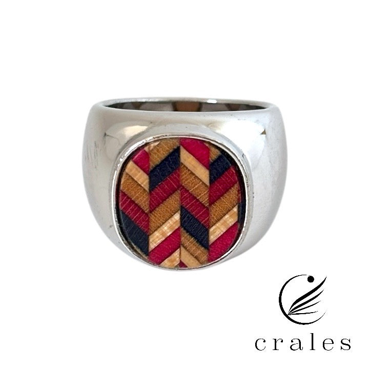 スケボーリング 指輪 Silver(シルバー)№3 スケボーデッキ(板)