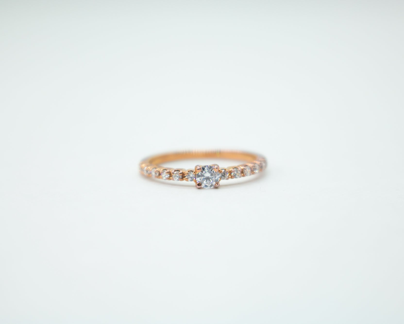 一粒エタニティリング